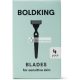 BOLDKING Razor Blades for Sensitive Skin - Refill Blades for Men - 4 Count