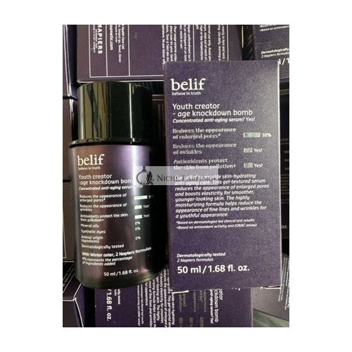 Avon Belif Youth Creator Age Knockdown Bomb Anti-Aging Serum 1.68 fl oz