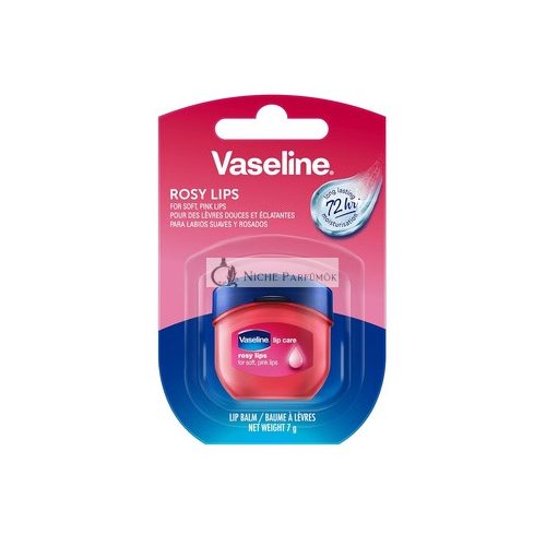 Vaseline Lip Therapy Rosy Moisturizing Lip Balm for Optimal Hydration 7g