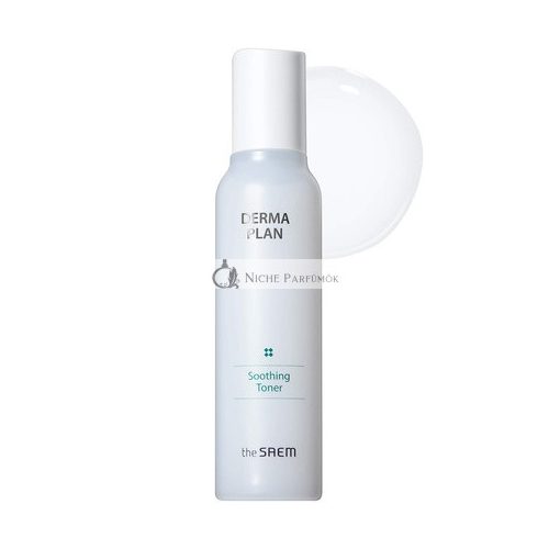 The SAEM Derma Plan Soothing Toner 155ml 5.24oz - Beta Glucan Soothing and Hydrating Toner for Sensitive Skin Vegan and Hypoallergenic Skin Care