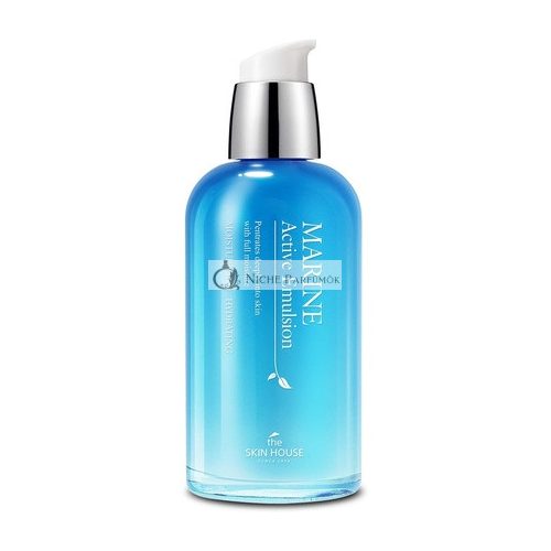 [THE SKIN HOUSE] Marine Active Emulsion 130ml Hydrating Hyaluronic Acid Daily Moisturizing Lotion