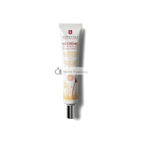 Erborian BB Cream with Ginseng Tinted Day Cream 5-in-1 Korean Face Cream with SPF 20 Light Skin Tone 45ml