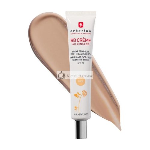 Erborian BB Cream With Ginseng Complexion Cream Baby Skin Effect Korean Cosmetic Treatment Nude 40ml