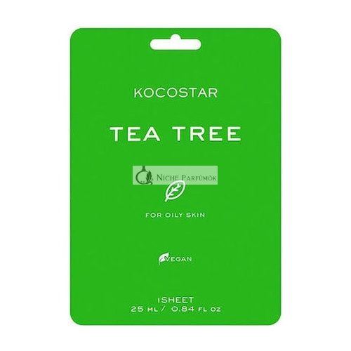 Vican Kocostar Tea Tree Sheet Mask For Oily Skin - 25ml