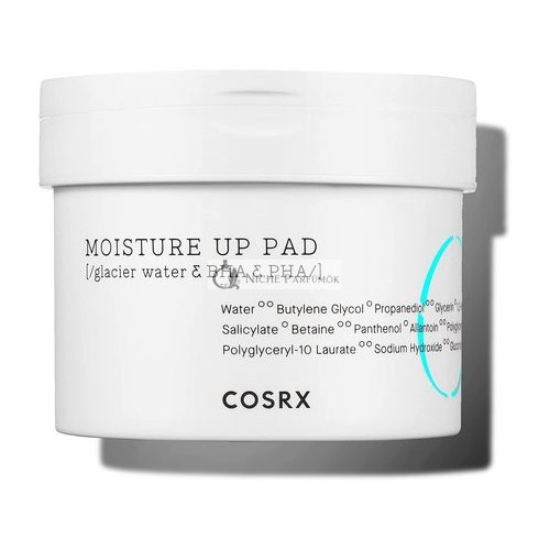 COSRX One Step Moisture Up 70 Pads 20ml Gentle Daily Exfoliant for Sensitive Skin