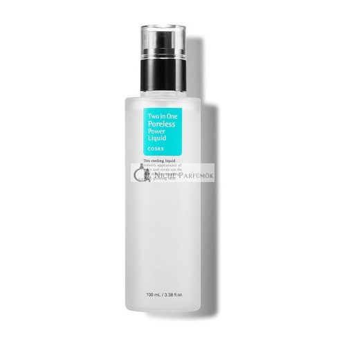 COSRX Two in One Poreless Power Liquid with BHA 3.38fl.oz Facial Moisturizer for Smooth and Clear Skin All Skin Types