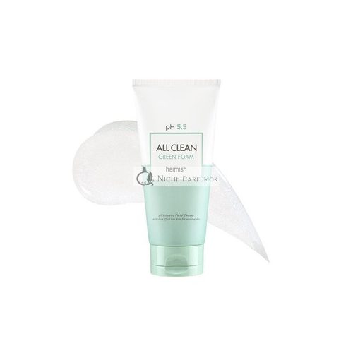 [heimish] All Clean Green Foam PH 5.5 Balancing Wash & Exfoliating Facial Cleanser 5.3oz/150g