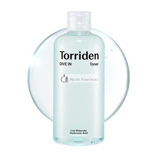 TORRIDEN DIVE-IN Low Molecular Hyaluronic Acid Facial Toner 300ml - Korean Hyaluronic Acid Facial Toner for Sensitive, Oily Skin - Clean & Vegan Beauty, Fragrance-Free, Alcohol-Free, Dye-Free