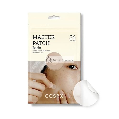 COSRX Master Patch Basic Overnight Acne Patch Hydrocolloid Blemish Spot Sticker for Face 36 Count