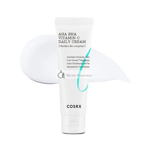 COSRX AHA BHA VITAMIN C Daily Cream 1.69 fl. oz 50 ml Face Cream Brightening Anti-Aging Plumping Natural Fruit