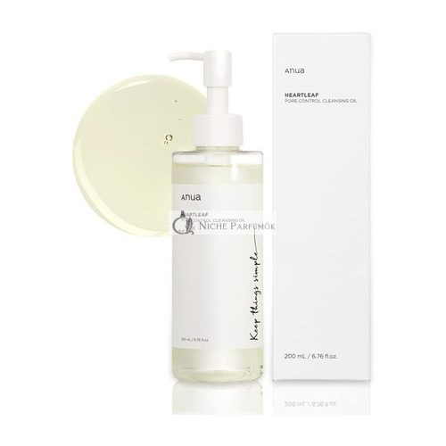 ANUA Heartleaf Pore Control Oil Korean Facial Cleanser Daily Blackhead Removal 200ml