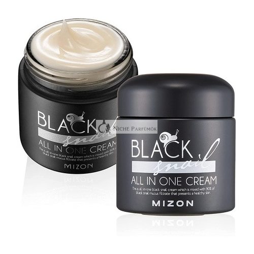 [Mizon] Black Snail All in One Cream Premium Snail Repair Cream with Plant Extracts 75ml