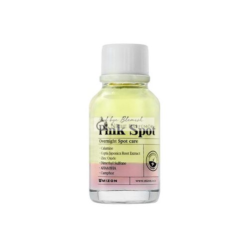 [Mizon] Good Bye Blemish Pink Spot Overnight Spot Care with Calamine, Camphor, AHA, BHA 19ml