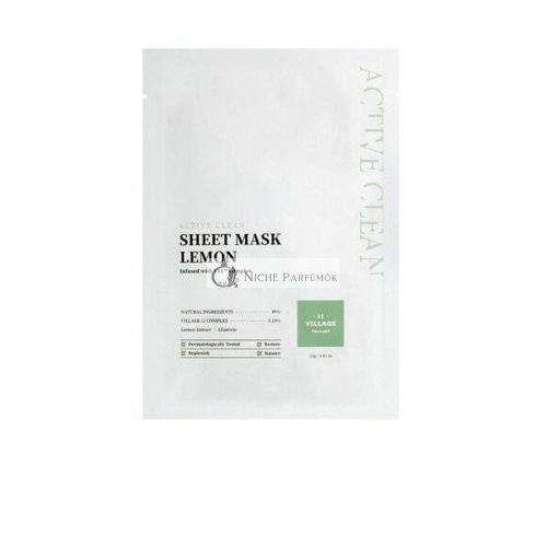 Village 11 Factory Active Clean Lemon Face Mask 23g