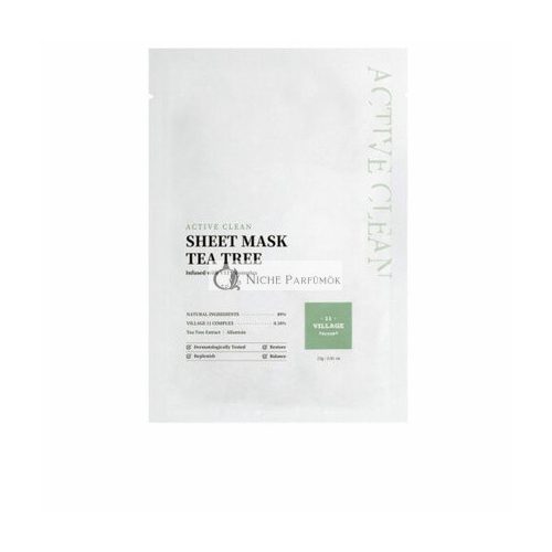 Village 11 Factory Active Clean Tea Tree Face Mask 23g