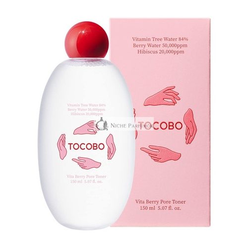 TOCOBO Vita Berry Pore Toner 150ml - Vitamin Facial Toner for Oily & Combination Skin