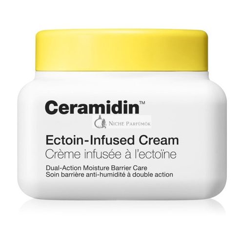 Dr Jart Ceramidin Ectoin-Infused Cream 50ml - Rich Moisturizing Facial Cream for Dry Skin