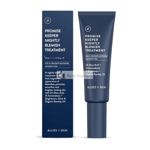 Allies of Skin Promise Keeper Blemish Sleeping Facial Night Cream Moisturizer Treatment 1.7oz 50ml