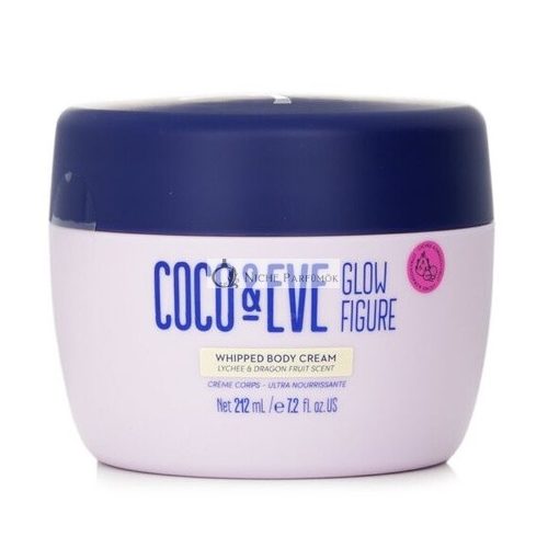 Coco & Eve Glow Figure Whipped Body Cream Lychee & Dragon Fruit Scent