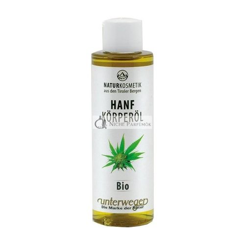 Unterweger Hemp Body Oil for Sensitive and Delicate Skin 150ml