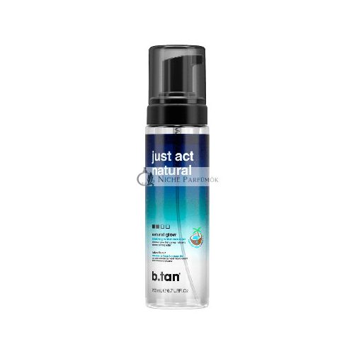 B.Tan Just Act Natural Self Tan Mousse 200 Ml