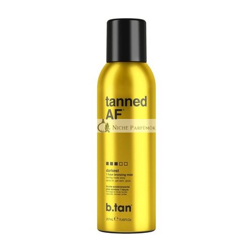 b.tan Darkest Fake Tan Spray Tanned AF Bronzing Mist 200ml